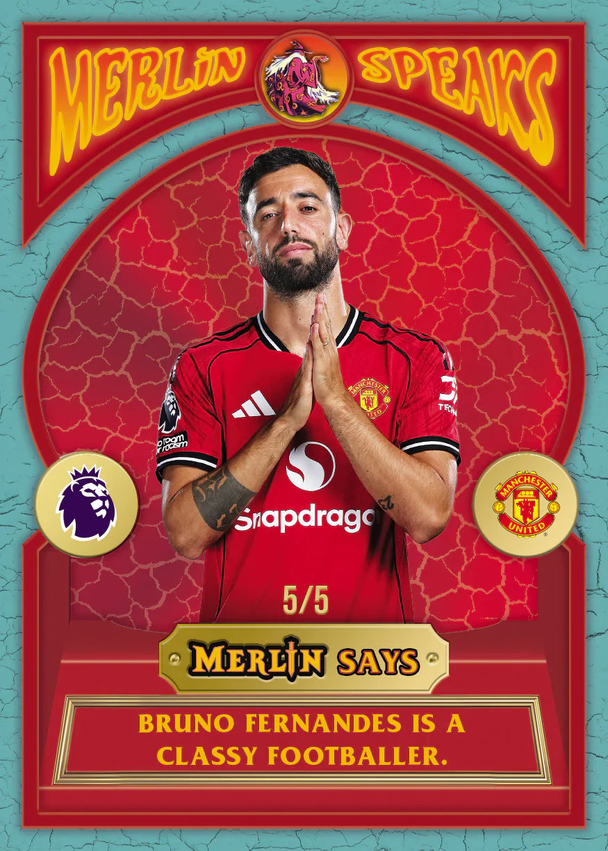 *LAST CASE* 2026 Topps Merlin Premier League Soccer Hobby, 12 Box Case