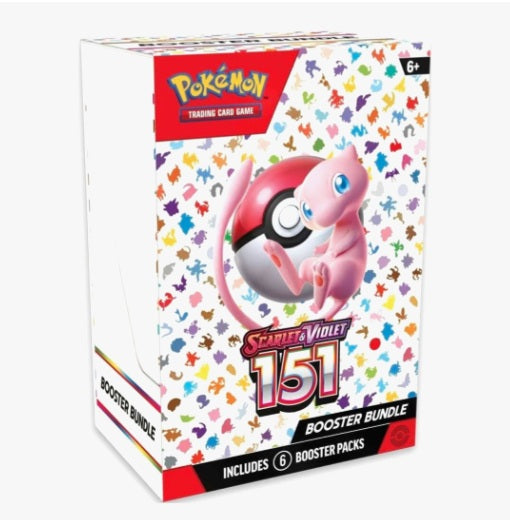 151 Booster Bundle (Plus Free Card Protectors) - SV: Scarlet & Violet 151