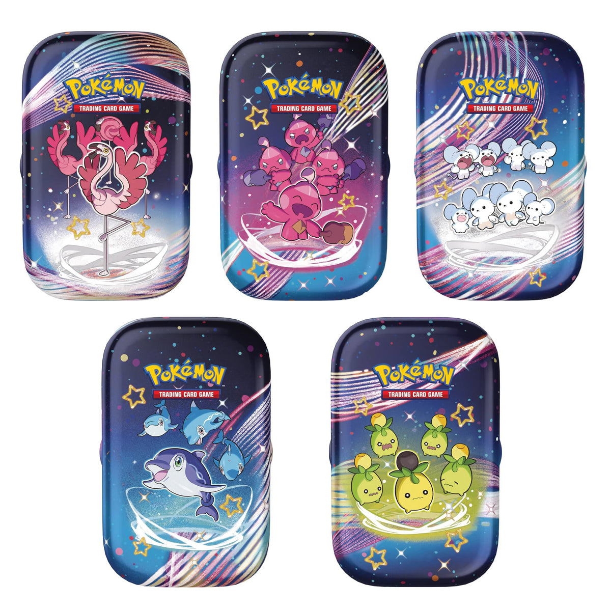 Scarlet & Violet Paldean Fates Mini Tins (Set of 5) POKEMON TCG