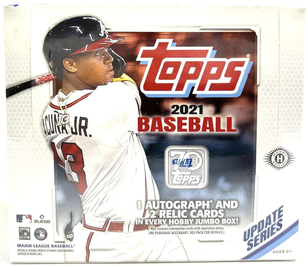 2021 Topps Update Series Baseball HTA Hobby Jumbo Box