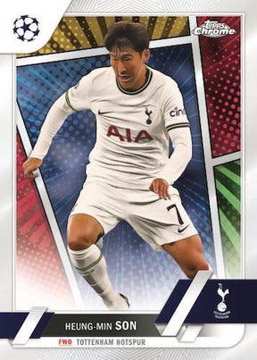 2022-23 Topps UEFA Club Competitions Chrome Soccer Hobby, Pack