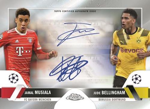2022-23 Topps UEFA Club Competitions Chrome Soccer Hobby, Pack