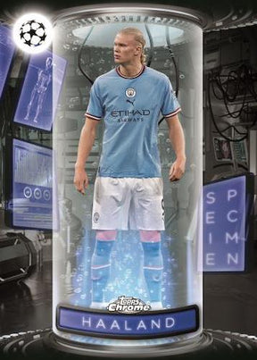 2022-23 Topps UEFA Club Competitions Chrome Soccer Hobby, Pack