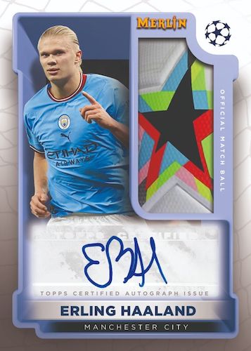 2022-23 Topps UEFA Club Competitions Merlin Chrome Soccer Hobby, Pack