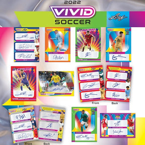 * Last Box * 2022 Leaf Vivid Soccer Hobby, Box