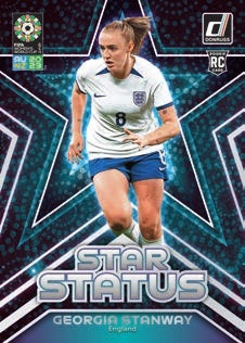 2023 Panini Donruss FIFA Women's World Cup Soccer Hobby Blaster, Pack