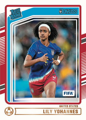 2024-25 Panini Donruss Soccer, Blaster Box (Red Cubic Parallels)