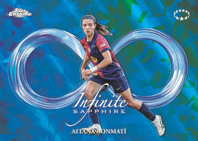 2024-25 Topps UEFA Women's Champions League Chrome Soccer Sapphire Edition, Box