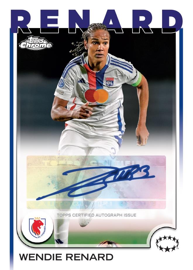 2024-25 Topps UEFA Women's Champions League Chrome Soccer Blaster, Box