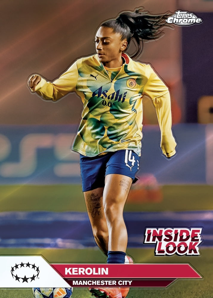 2024-25 Topps UEFA Women's Champions League Chrome Soccer Blaster, Box