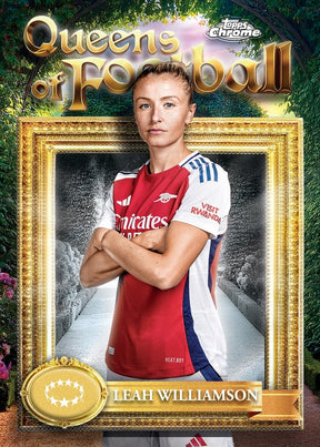 2024-25 Topps UEFA Women's Champions League Chrome Soccer Hobby, 12 Box Case