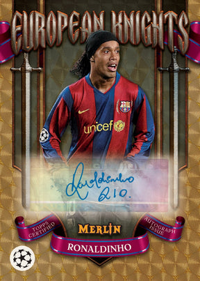 2024-25 Topps UEFA Club Competitions Merlin Chrome Soccer Blaster, Box