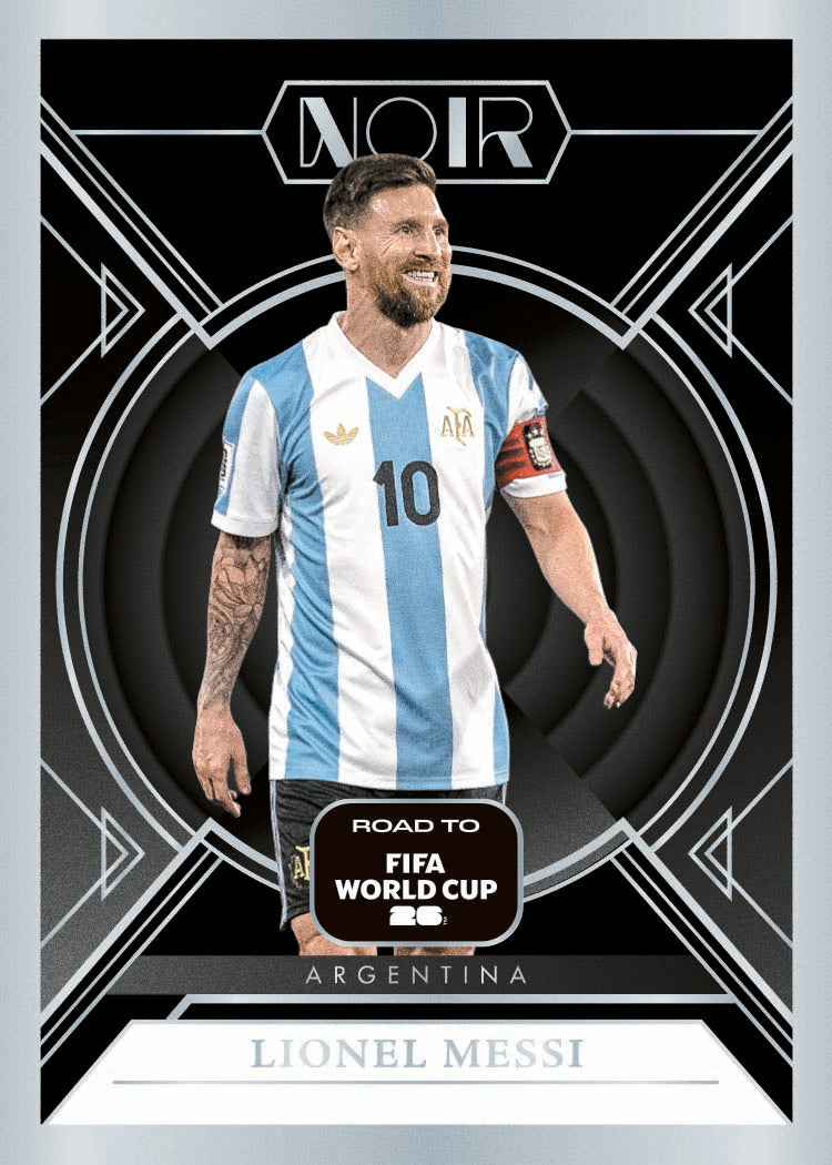2025-26 Panini Noir Road To FIFA World Cup 26 Soccer Hobby, Box