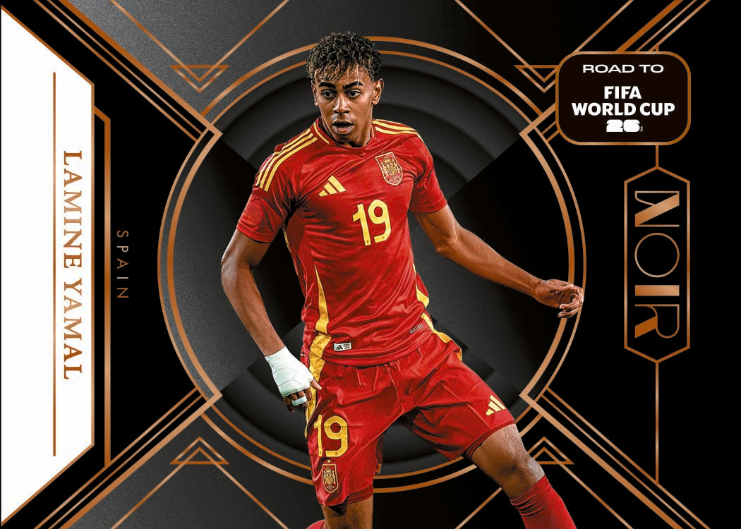 2025-26 Panini Noir Road To FIFA World Cup 26 Soccer Hobby, Box
