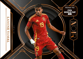 2025-26 Panini Noir Road To FIFA World Cup 26 Soccer Hobby, Box