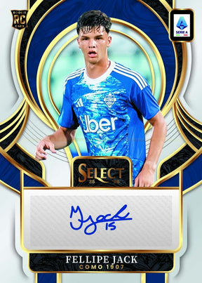 2025-26 Panini Select Serie A Soccer Hobby, 12 Box Case