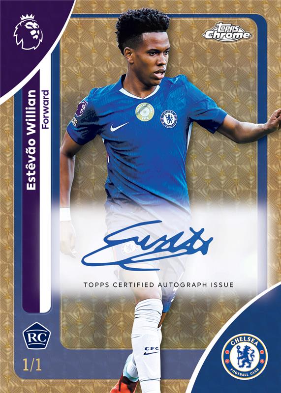 2026 Topps Chrome Premier League Soccer Blaster, Box