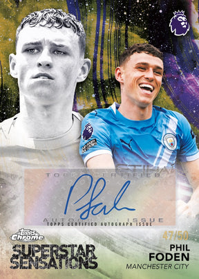 2026 Topps Chrome Premier League Soccer Blaster, Box