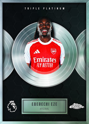 2026 Topps Chrome Premier League Soccer Blaster, 40 Box Case