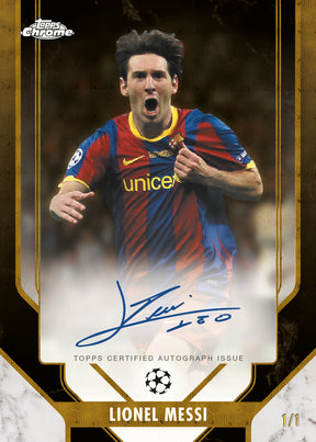 2025-26 Topps UEFA Club Competitions Chrome Soccer Mega, Box