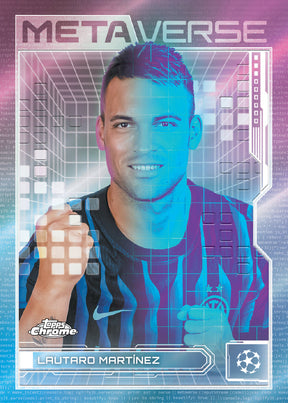 2025-26 Topps UEFA Club Competitions Chrome Soccer Jumbo, Pack