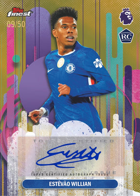 2026 Topps Finest Premier League Soccer Hobby, Pack