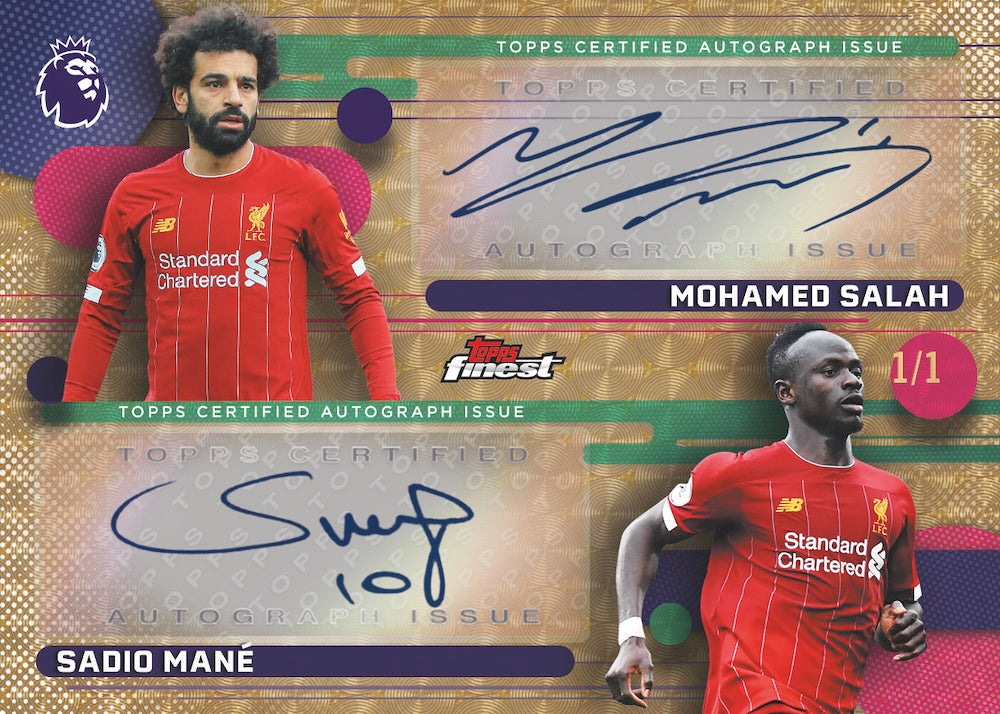2026 Topps Finest Premier League Soccer Hobby, Pack