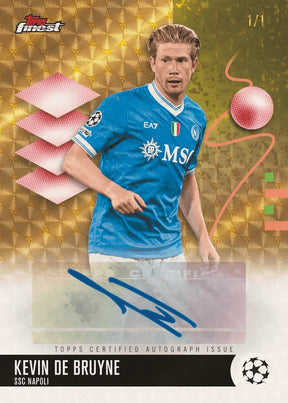 2025-26 Topps UEFA Club Competitions Finest Soccer Hobby, Pack