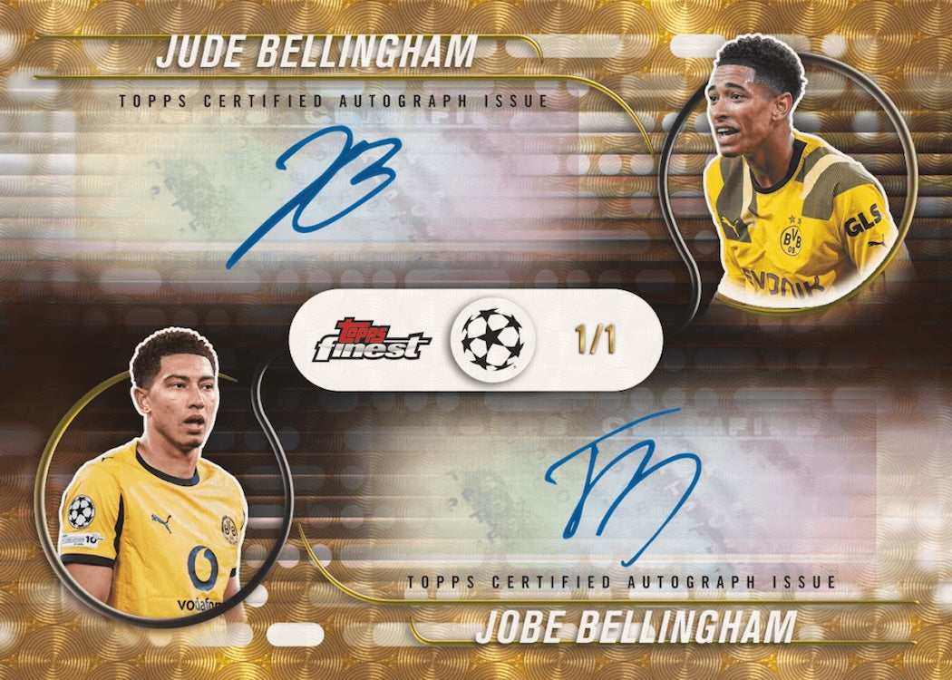 2025-26 Topps UEFA Club Competitions Finest Soccer Hobby, Box