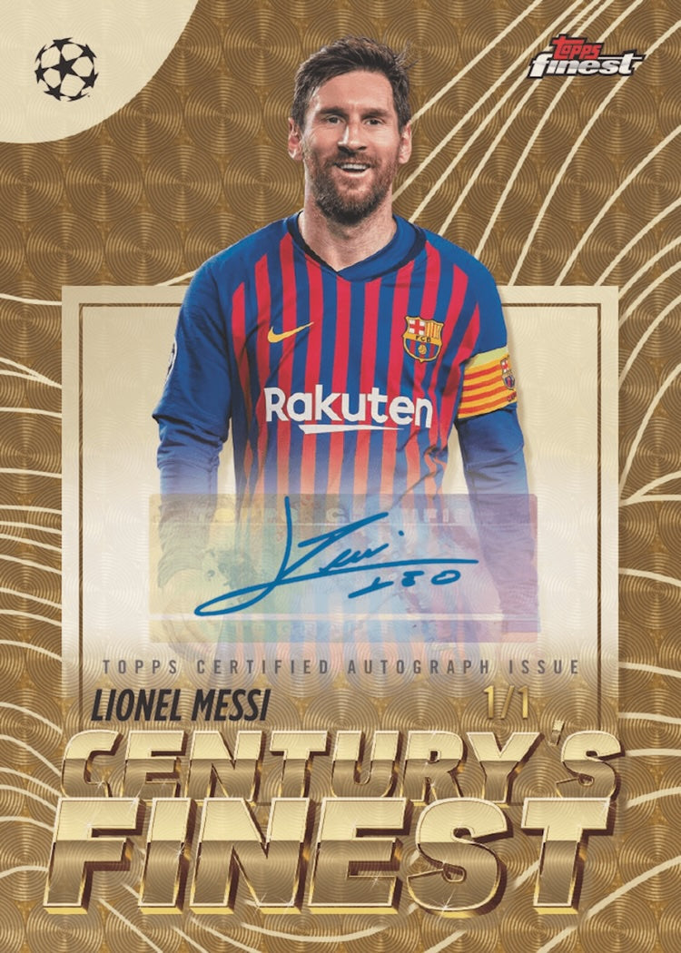 2025-26 Topps UEFA Club Competitions Finest Soccer Hobby, Pack