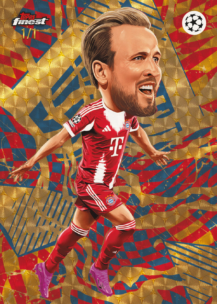 2025-26 Topps UEFA Club Competitions Finest Soccer Hobby, Pack