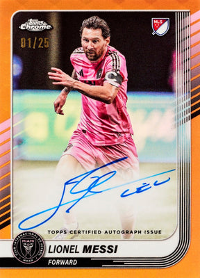 *LAST CASE* 2025 Topps MLS Chrome Soccer Mania, 5 Box Case