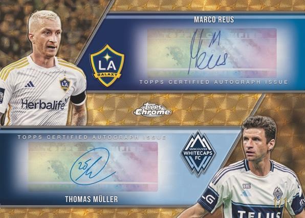 *LAST CASE* 2025 Topps MLS Chrome Soccer Mania, 5 Box Case