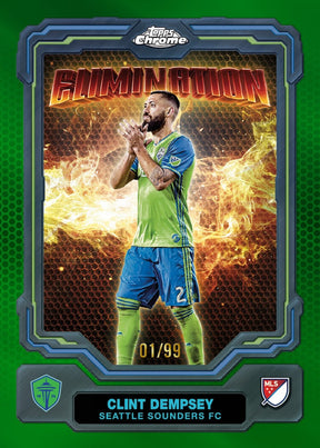 2025 Topps MLS Chrome Soccer Hanger, 64 Box Case