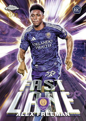 2025 Topps MLS Chrome Soccer Blaster, Box