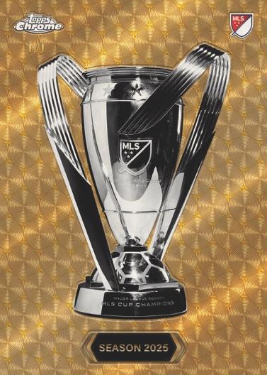 *LAST CASE* 2025 Topps MLS Chrome Soccer Mania, 5 Box Case