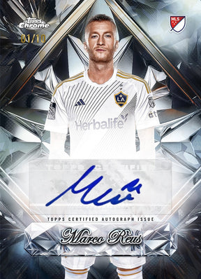 *LAST CASE* 2025 Topps MLS Chrome Soccer Sapphire, 10 Box Case