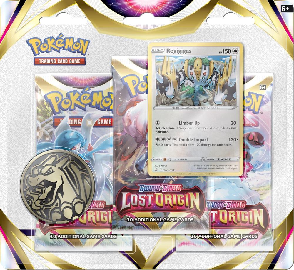 Lost Origin 3 Pack Blister [Regigigas] - SWSH11
