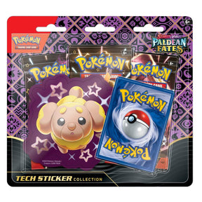 Scarlet & Violet Paldean Fates Tech Sticker Blisters (Set of 3) POKEMON TCG
