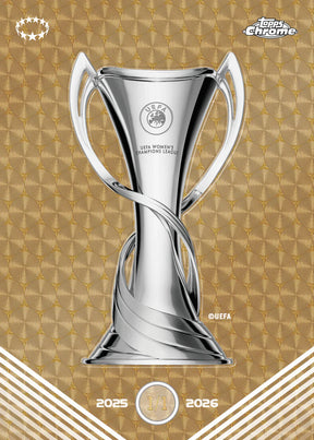 2025-26 Topps UEFA Women's Champions League Chrome Soccer Hobby, Box