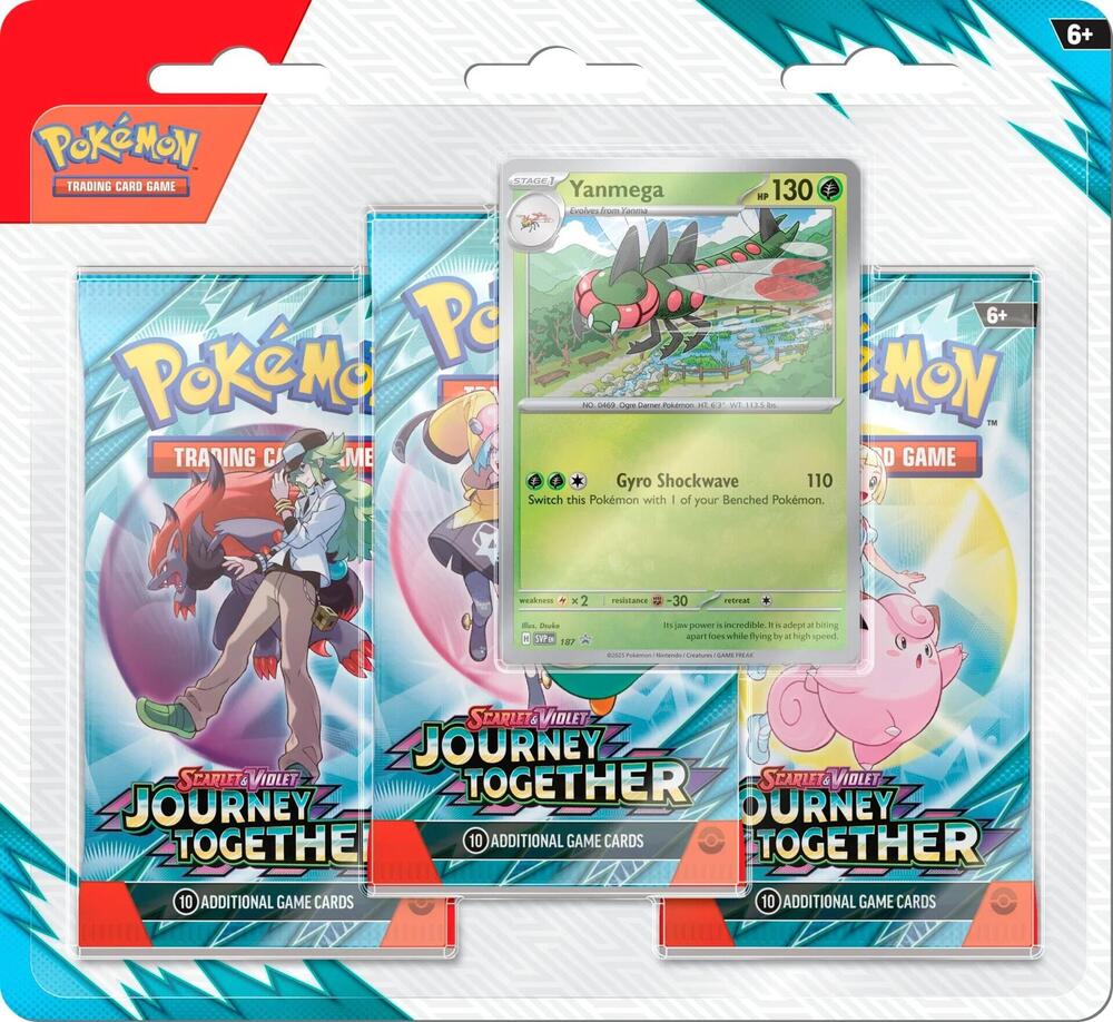 Journey Together 3 Pack Blister [Yanmega] - SV09