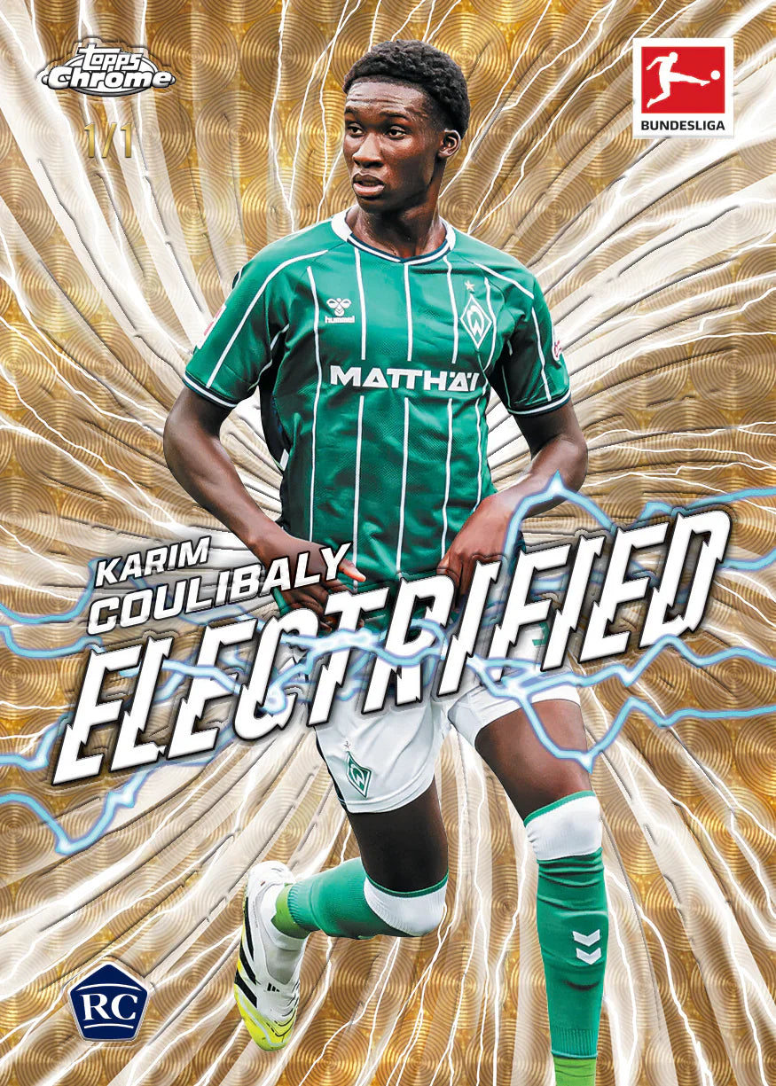 2025-26 Topps Chrome Bundesliga Soccer Hobby, Box
