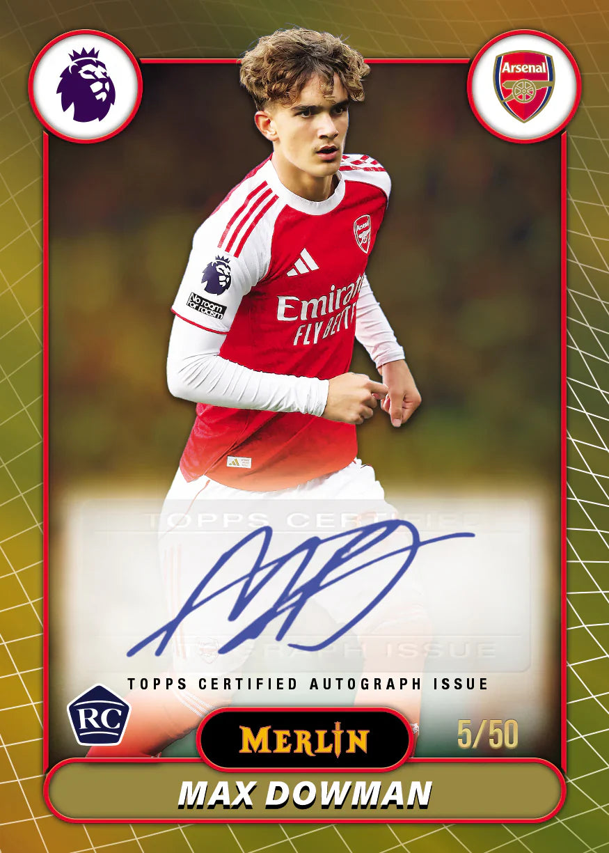 2026 Topps Merlin Premier League Soccer Hobby, Pack