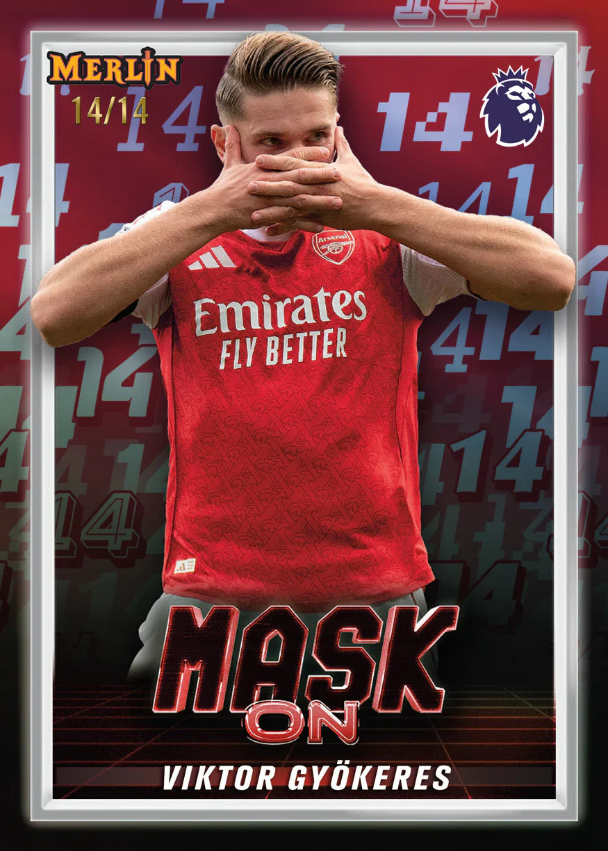 2026 Topps Merlin Premier League Soccer Blaster, Box
