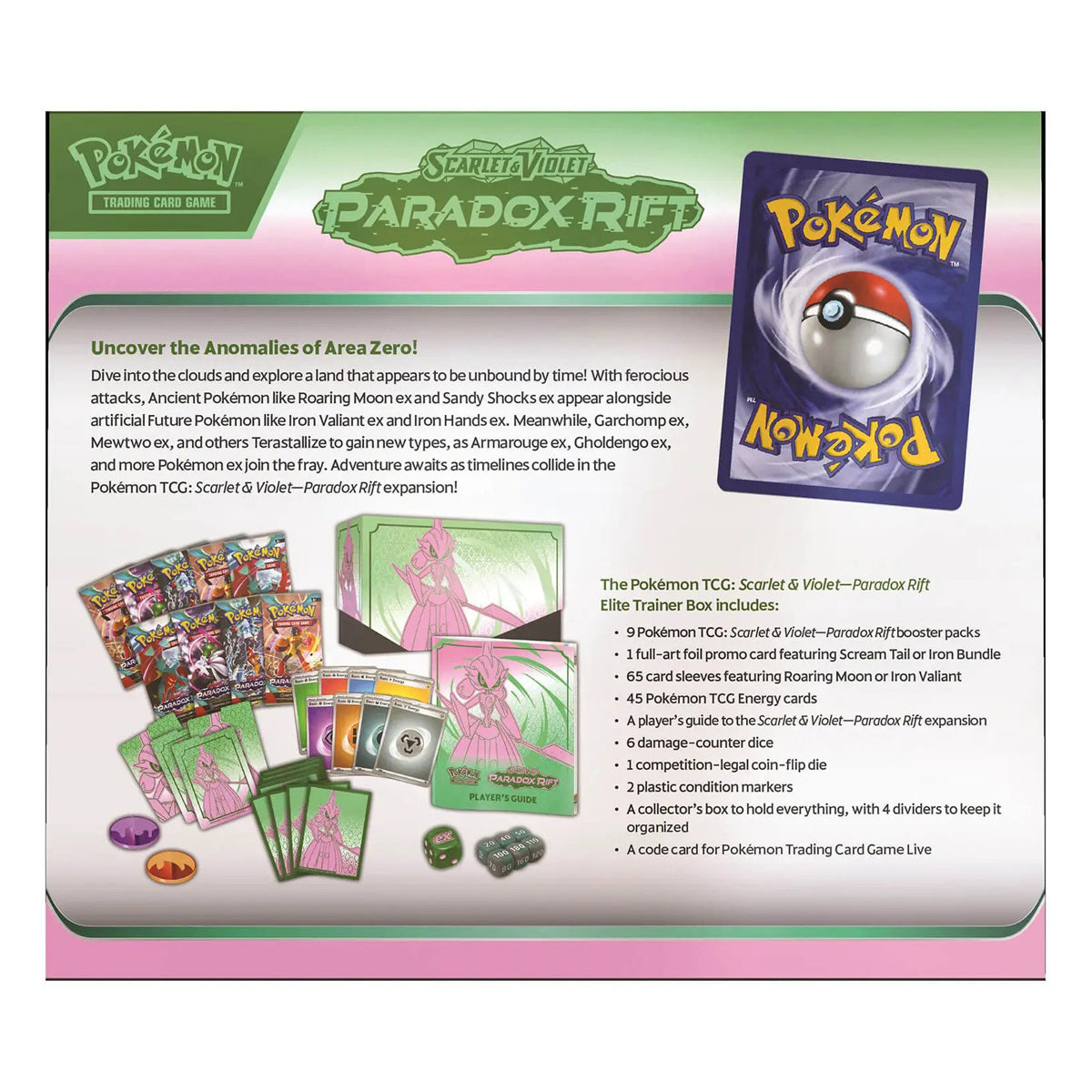 Scarlet & Violet Paradox Rift Elite Trainer Boxes (Pair) POKEMON TCG