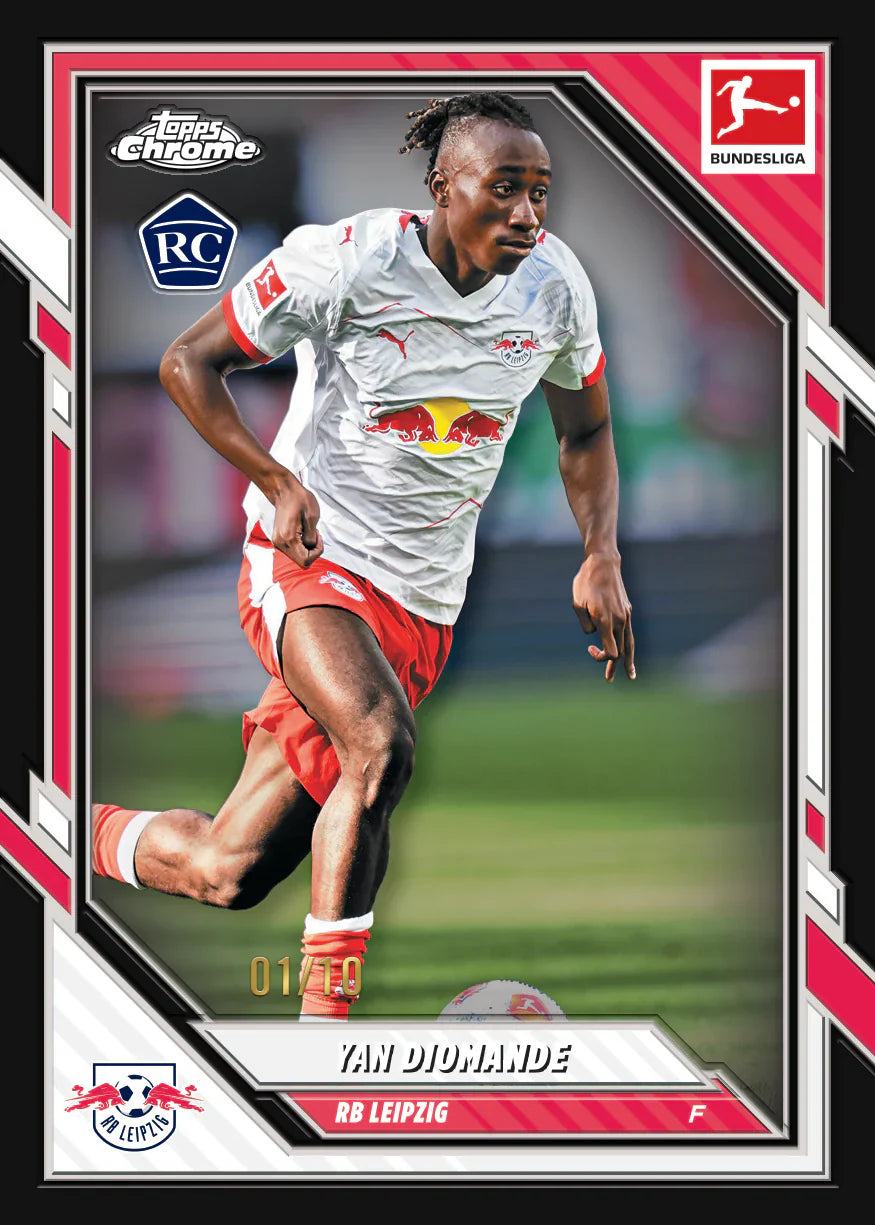 2025-26 Topps Chrome Bundesliga Soccer Hobby, Box