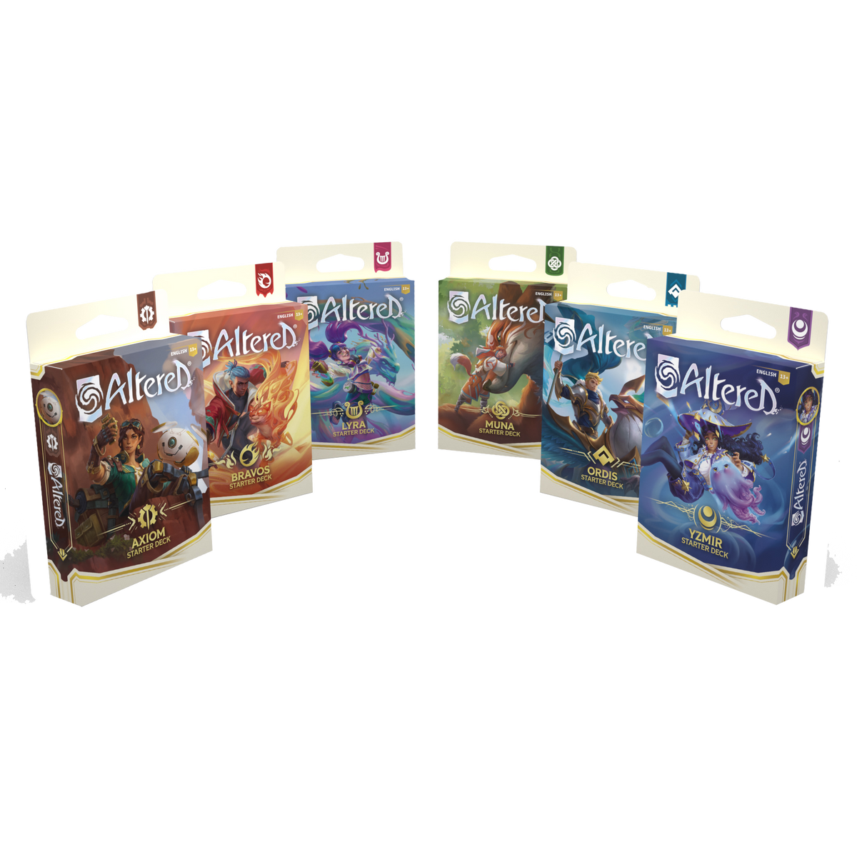 Altered TCG Beyond the Gates Starter Deck Display
