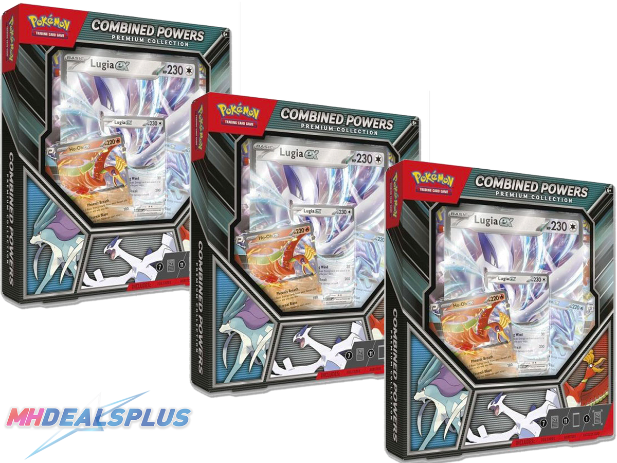 Pokemon Combined Powers Premium Collection x3