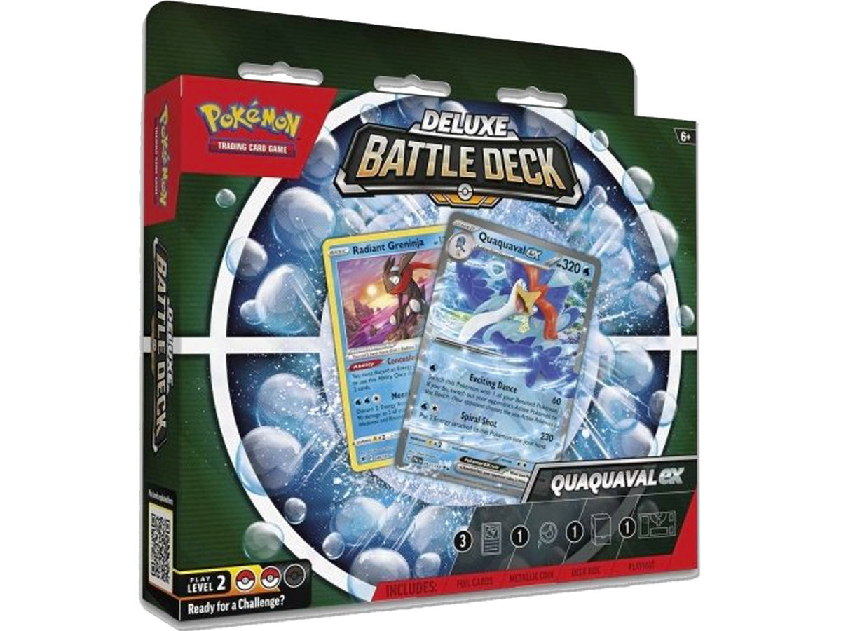 Pokemon Quaquaval EX Deluxe Battle Deck