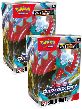 x2 Pokemon Paradox Rift Build & Battle Boxes